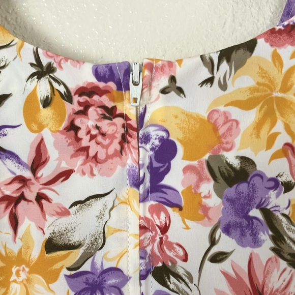 VTG 90s Kathie Lee Floral Maxi Dress, XL - Picture 7 of 8